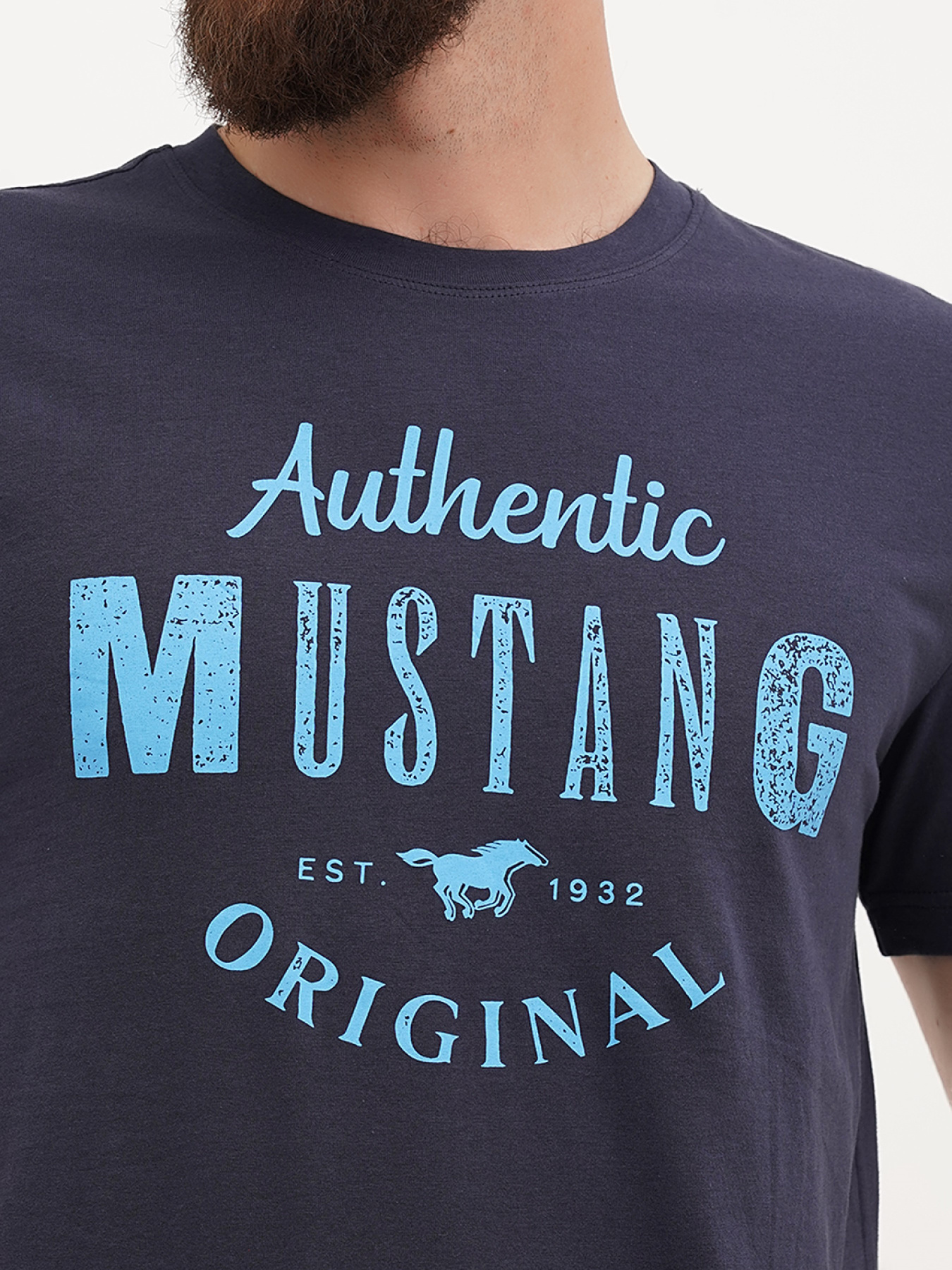 Футболки и поло Mustang Jeans Alex C Print модель 3012988 Фото