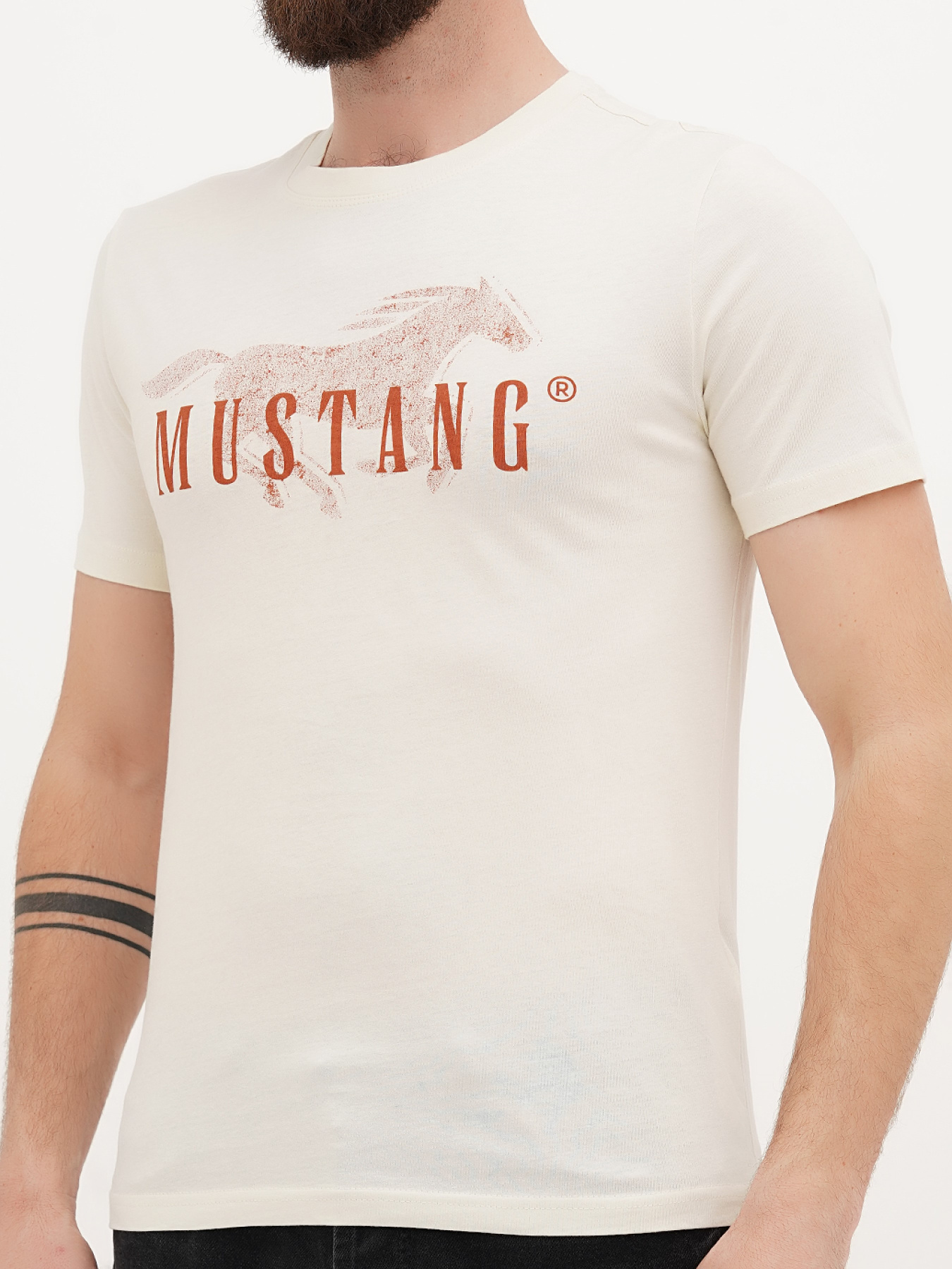 Футболки и поло Mustang Jeans Alex C Print модель 1014458 Фото