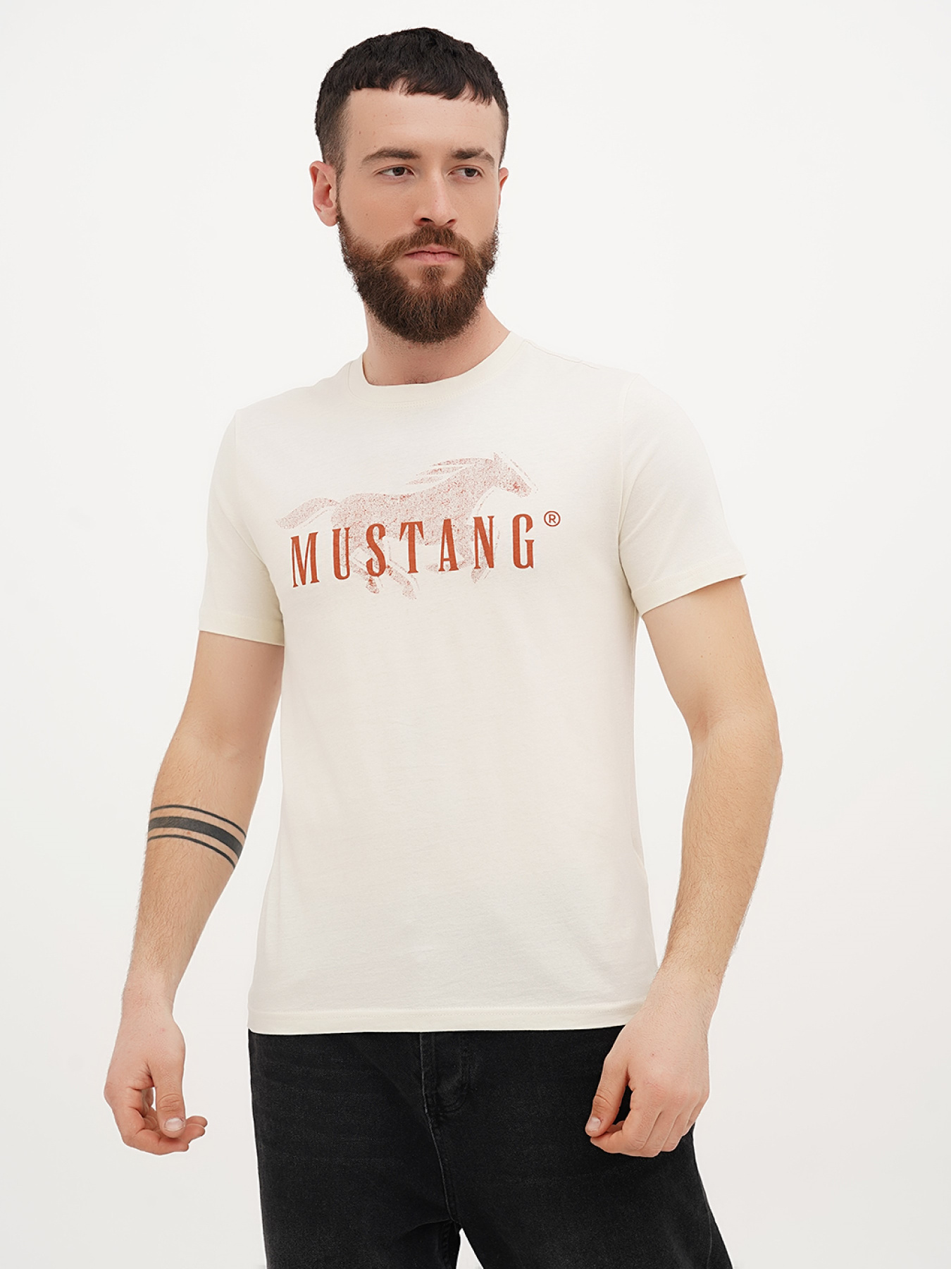 Футболки и поло Mustang Jeans Alex C Print модель 1014458 Фото