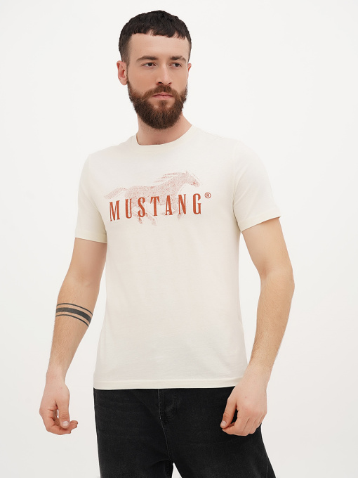 Футболки и поло Mustang Jeans Alex C Print модель 1014458 Фото