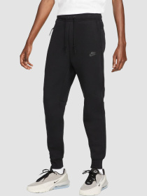 Штани NIKE M Nk Tch Flc Jggr модель FB8002-010 Фото
