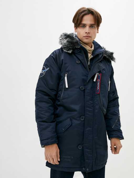 Куртки и дубленки Airboss модель 017600833221_blue Фото
