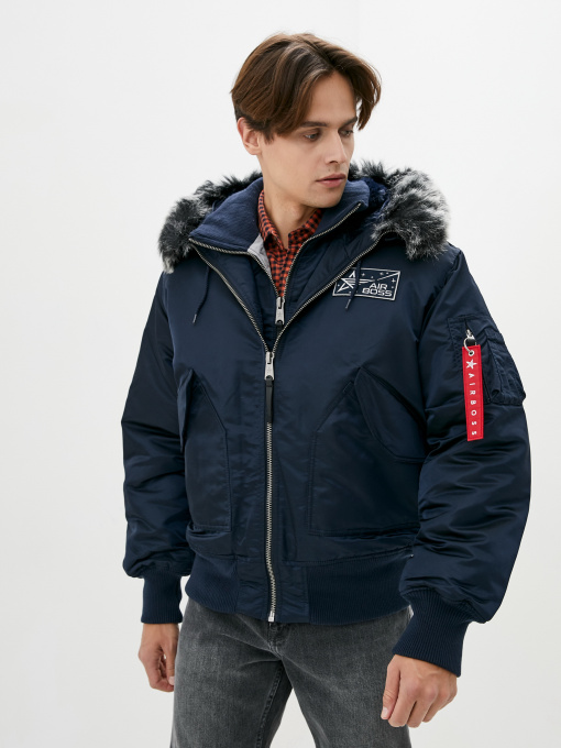 Куртки и дубленки Airboss модель 017600813221_blue Фото
