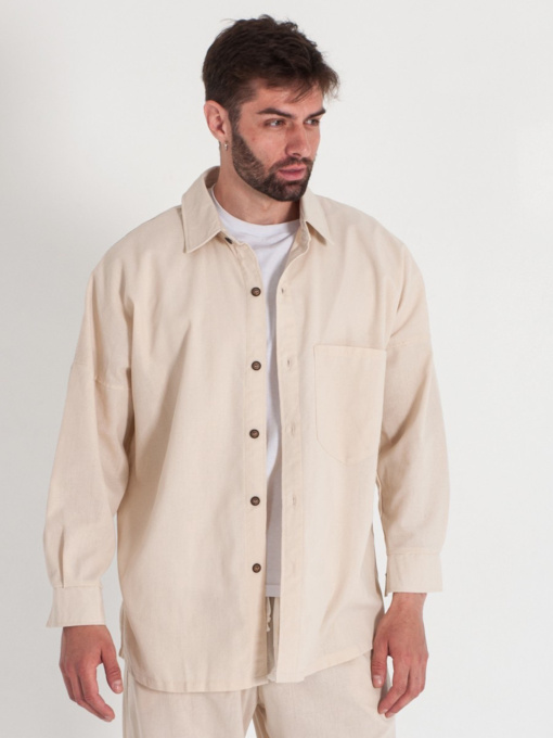 Сорочки IJ модель ij-sorochka-linen-bez-man Фото