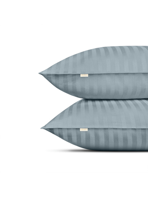 Набор наволочек сатин на подушку CASHMERE Cosas модель SetPillow_StrSatin_52Cashmere_40x60 Фото