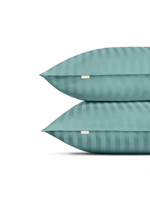 Набор наволочек сатин на подушку BERMUDA Cosas модель SetPillow_StrSatin_22Bermuda_40x60 Фото