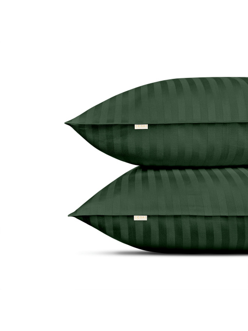 Набор наволочек сатин на подушку FOREST Cosas модель SetPillow_StrSatin_18Forest_40x60 Фото