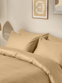 Набір наволочок сатин на подушку HONEY Cosas модель SetPillow_StrSatin_16Honey_40x60 Фото