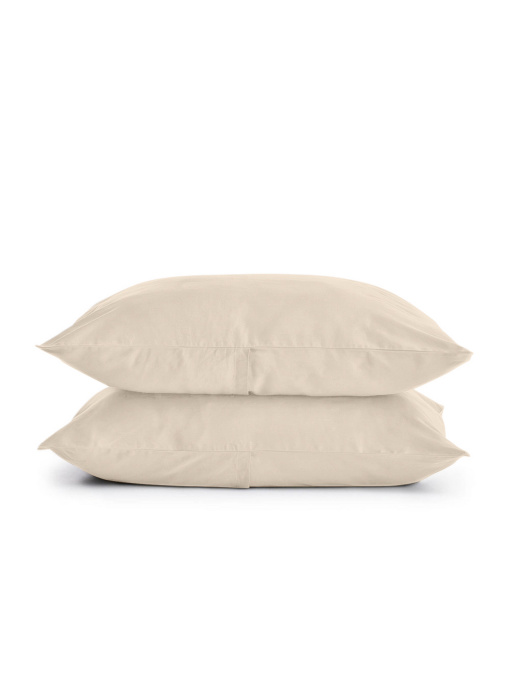 Набір наволочок на подушку BISCUIT Cosas модель SetPillow_RanforsBeige_50x70 Фото