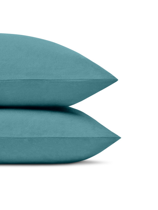 Набор наволочек фланель на подушку AZURE Cosas модель SetPillow_Flannel_68Azure_40x60 Фото