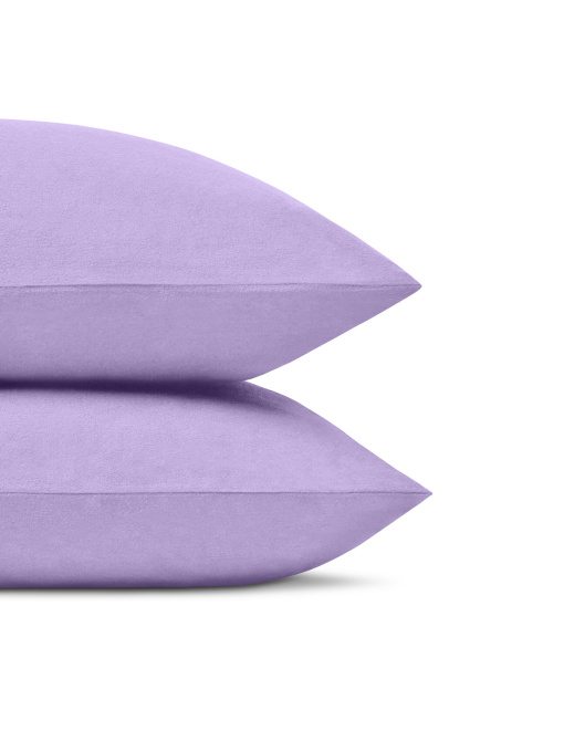 Набор наволочек фланель на подушку LAVENDER Cosas модель SetPillow_Flannel_25Lavender_40x60 Фото