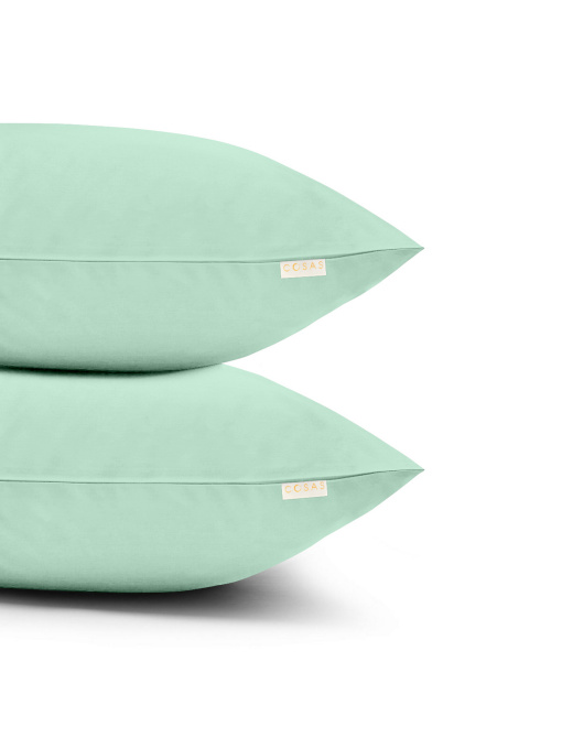 Набір наволочок на подушку PISTACHIO Cosas модель SetPillow_85RanforsPistachio_40x60 Фото