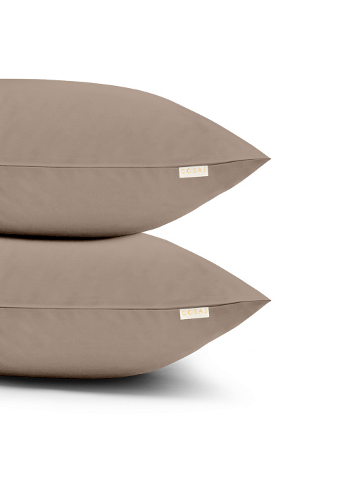 Набор наволочек на подушку ESPRESSO Cosas модель SetPillow_15RanforsEspresso_40x60 Фото