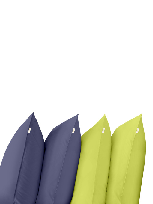 Набір наволочок на подушку DARK BLUE & LIME SET Cosas модель Set4Pillow_87DarkBlue_70Lime_50x70 Фото