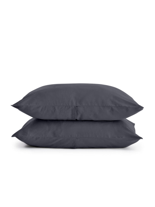 Набор наволочек сатин на подушку GREY Cosas модель SetPillow_Satin_38Beluga_40x60 Фото
