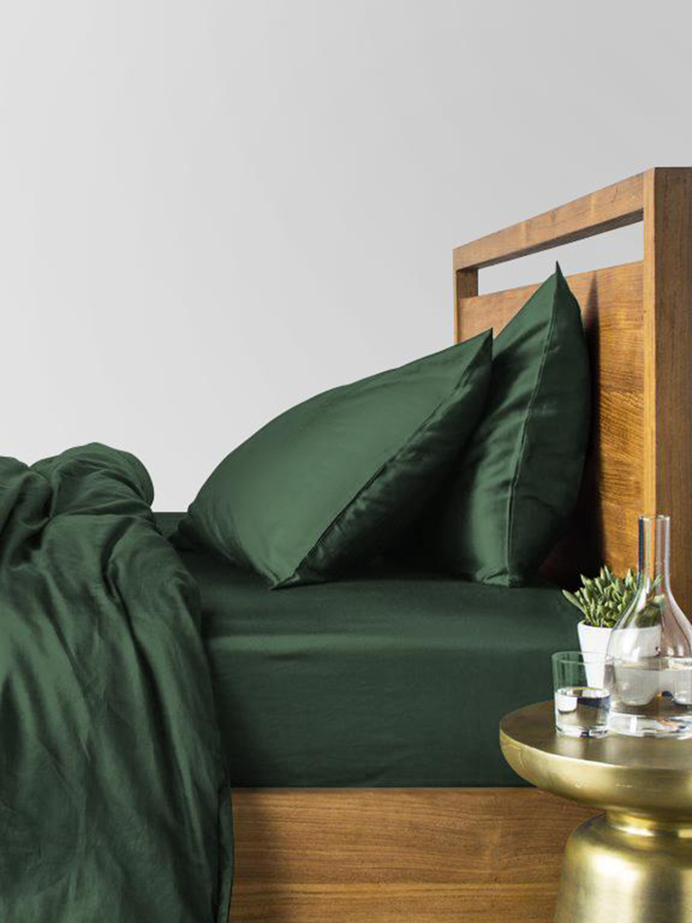 Набір наволочок сатин на подушку GREEN Cosas модель SetPillow_Satin_54Green_40x60 Набір наволочок сатин на подушку GREEN Cosas модель SetPillow_Satin_54Green_40x60 Фото