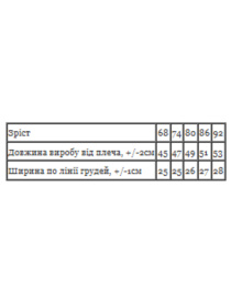 Одяг для немовлят Носи своє модель 5069-001-33-5-svtlo-salatovij Фото