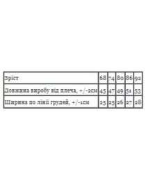 Одяг для немовлят Носи своє модель 5069-001-33-4-burshtin Фото