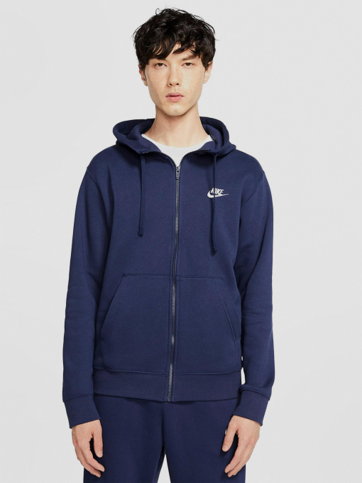 Худи и свитшоты NIKE M Nsw Club Hoodie Fz Bb модель BV2645-410 Фото