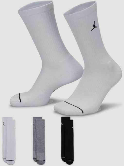 Шкарпетки та гольфи Jordan Everyday Crew Socks модель DX9632-914 Фото