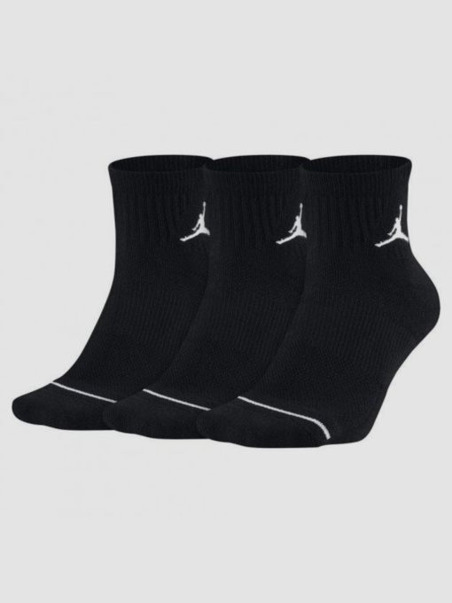 Шкарпетки та гольфи Jordan Umpman Quarter Dri-Fit 3Ppk модель DX9655-010 Фото