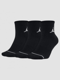 Носки и гольфы Jordan Umpman Quarter Dri-Fit 3Ppk модель DX9655-010 Фото