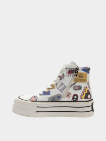 Кеди Crosby модель 857114/14-17W-white/yellow Фото
