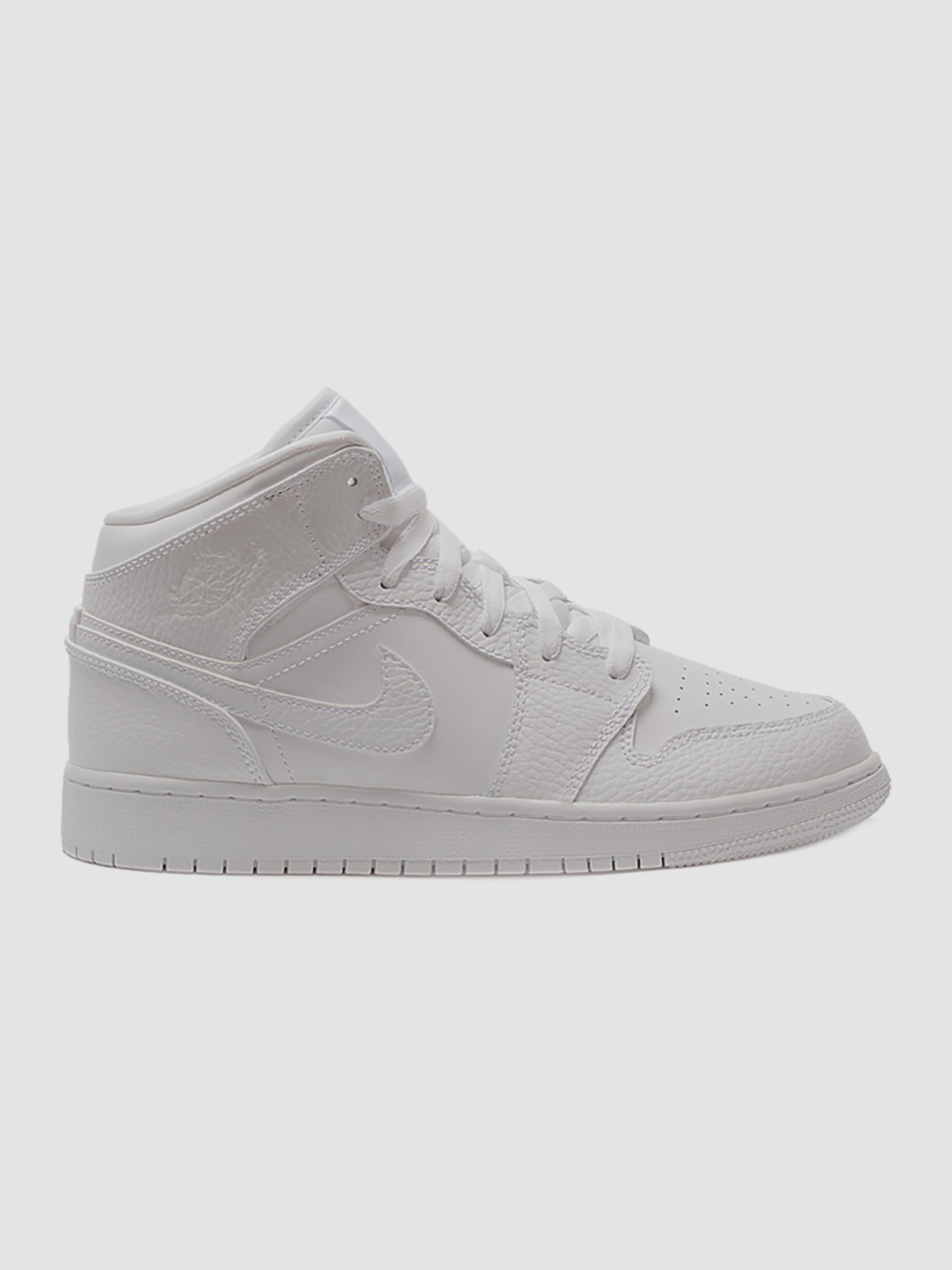 Кросівки Jordan Air 1 Mid(Gs) модель 554725-130 Фото