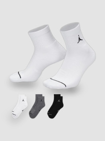 Носки и гольфы Jordan Everyday Ankle Socks (3 Pairs) модель DX9655-911 Фото