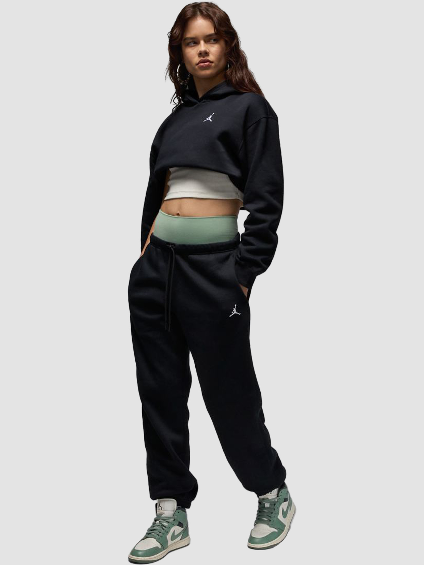 Брюки Jordan W Brkln Flc Pant 24 модель FV7077-010 Фото