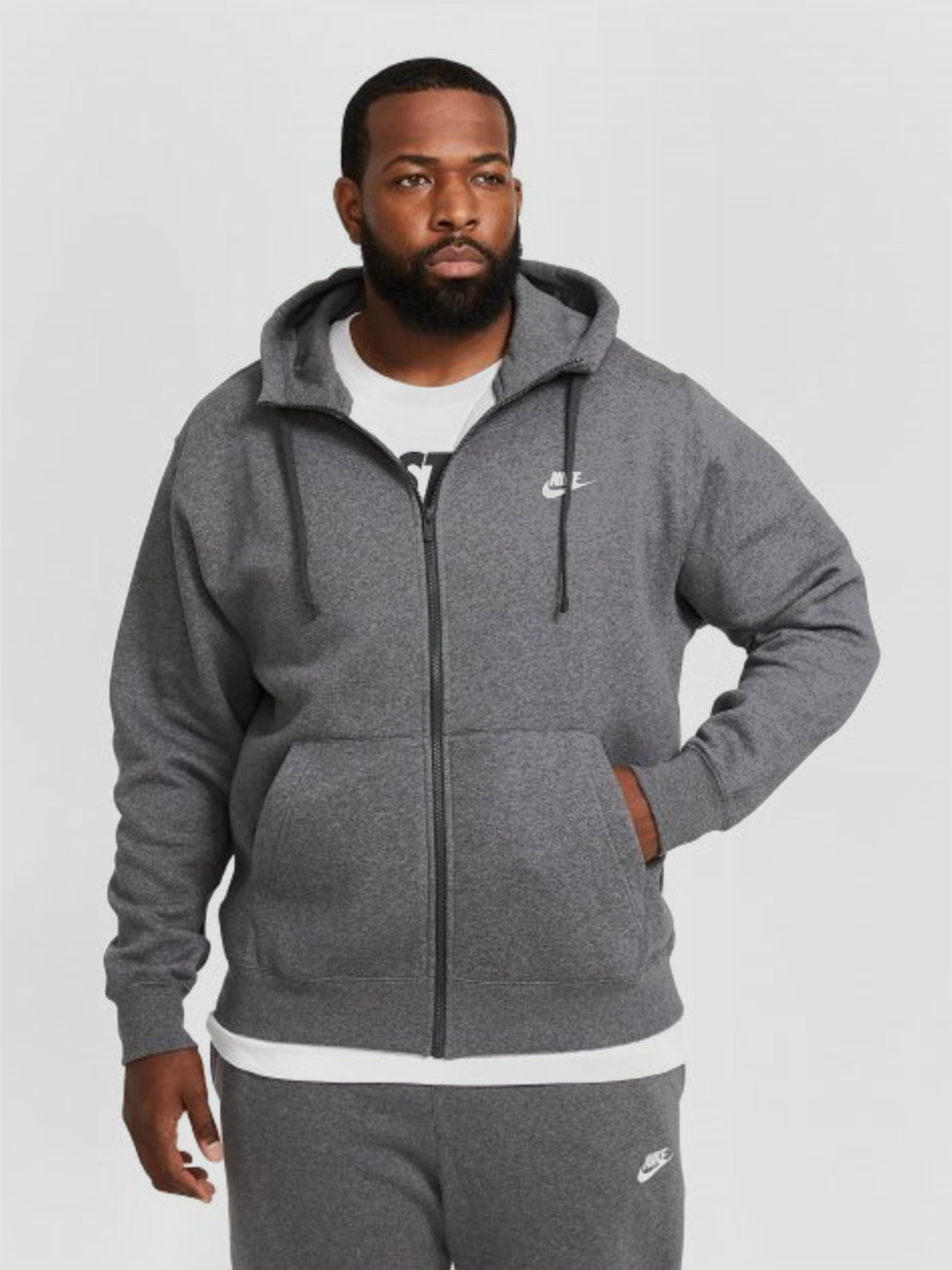 Худи и свитшоты NIKE Sportswear Club Fleece модель BV2645-071 Фото