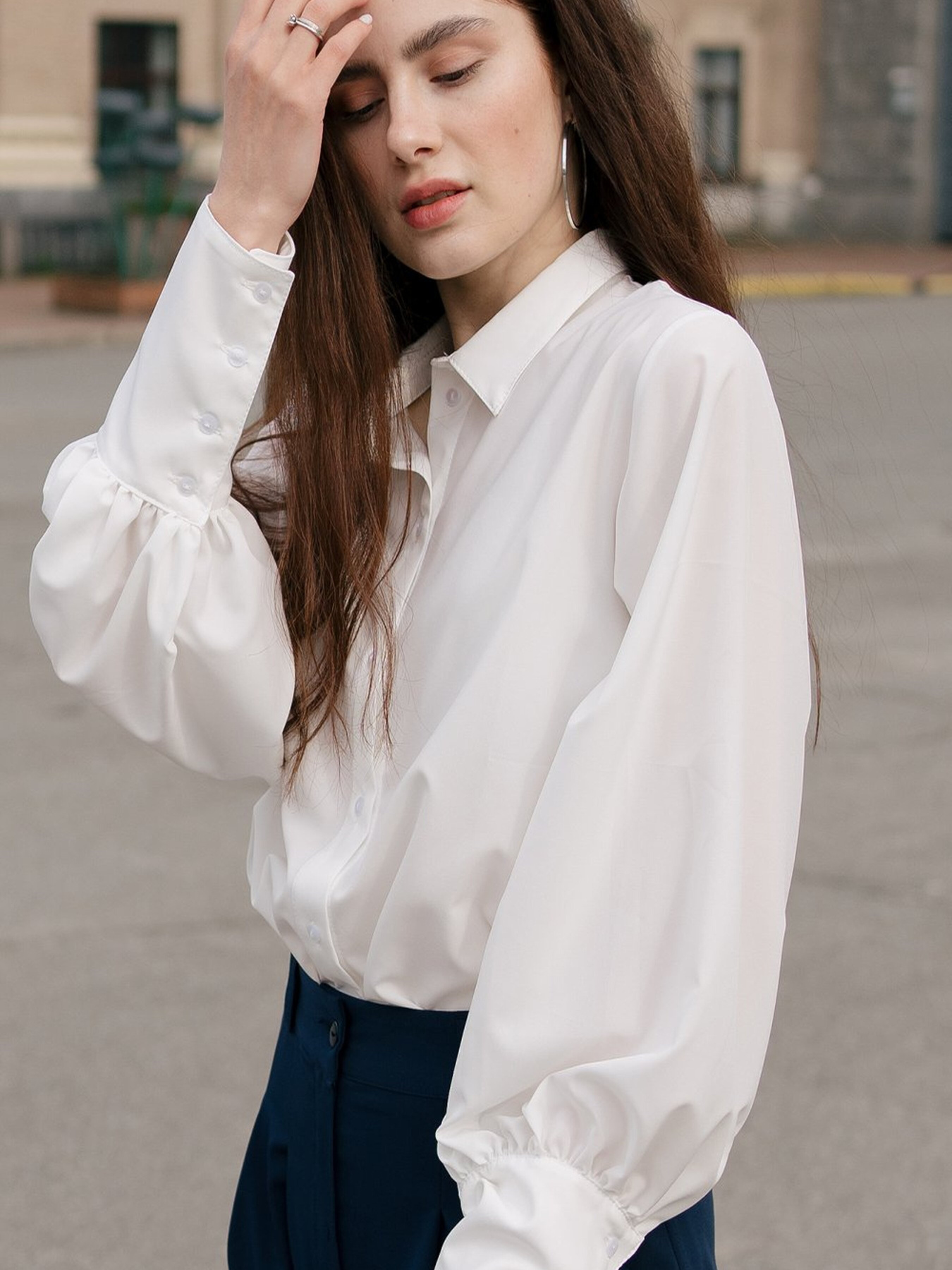 Сорочки LadyLike модель ll184010001-molochnij Фото