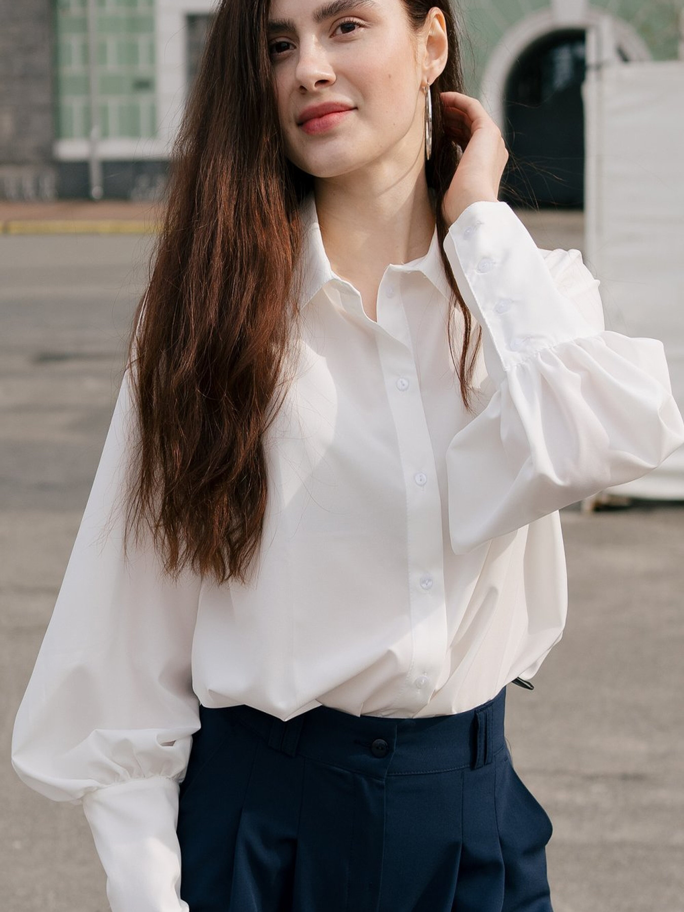 Сорочки LadyLike модель ll184010001-molochnij Фото