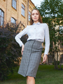 Рубашки LadyLike модель ll29710112-blakitnij Фото