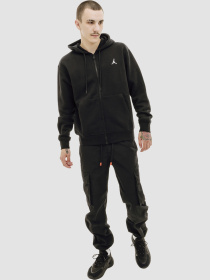 Худі та світшоти Jordan Essentials Mens Full-Zip Fleece модель FJ7771-010 Фото