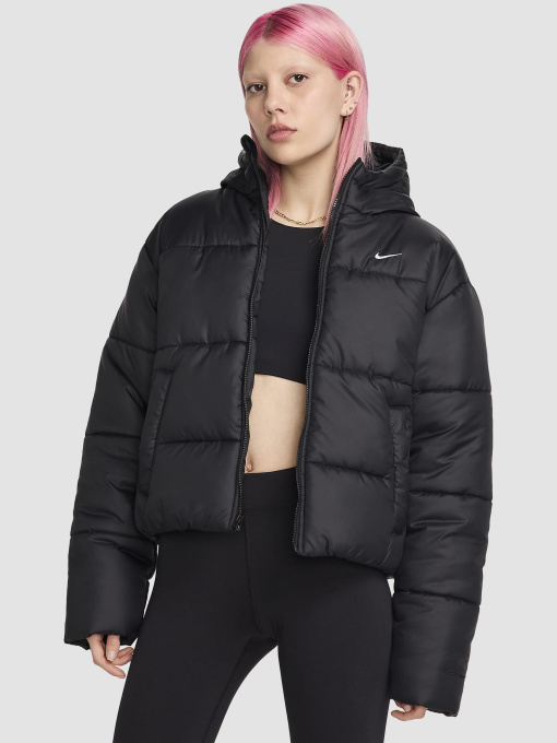 Куртки и дубленки NIKE Sportswear Classic Puffer модель FZ5899-010 Фото