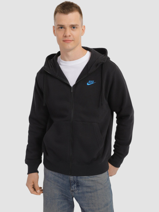 Худи и свитшоты NIKE Sportswear Club Hoodie модель DQ8384-011 Фото