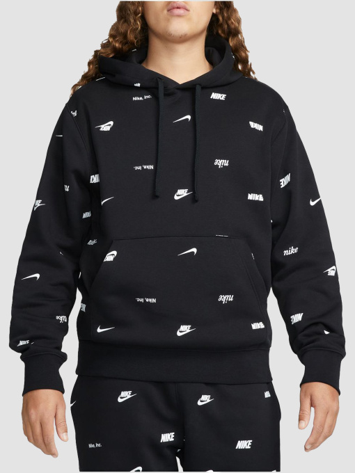 Худі та світшоти NIKE M Nk Club+ Bb Po модель FB7434-010 Фото