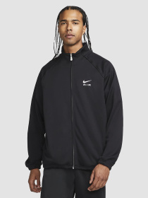 Худі та світшоти NIKE Air Men's Poly-Knit Jacket модель DQ4221-010 Фото