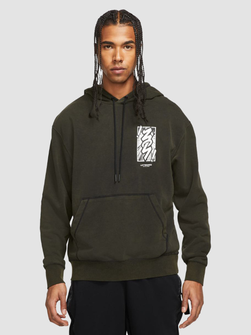 Худі та світшоти Jordan Zion Df Perf Flc Hoodie модель DH0598-010 Фото