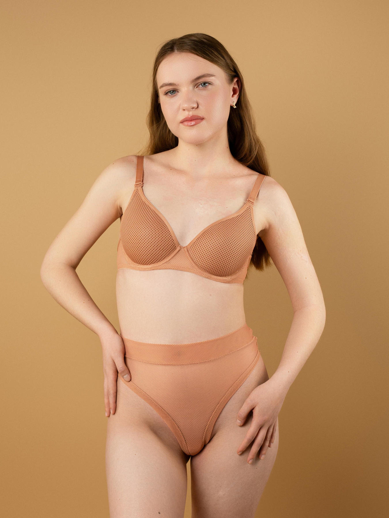 Нижня білизна Brabrabra модель SLZ26201208_caramel Фото