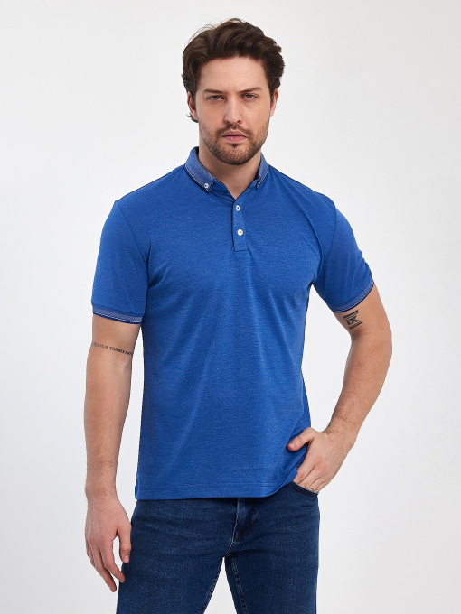 Футболки і поло Trend Collection модель TC12486BlueFTBLK Фото