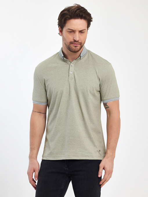 Футболки і поло Trend Collection модель TC12469OliveFTBLK Фото