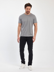 Футболки і поло Trend Collection модель TC12467LightGreyFTBLK Фото