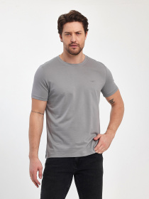 Футболки і поло Trend Collection модель TC12467LightGreyFTBLK Фото