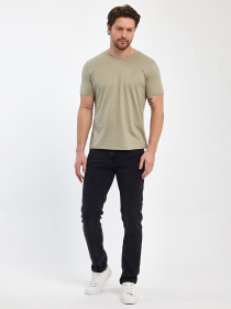 Футболки і поло Trend Collection модель TC12466OliveFTBLK Фото
