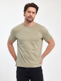 Футболки і поло Trend Collection модель TC12466OliveFTBLK Фото