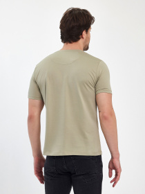 Футболки і поло Trend Collection модель TC12466OliveFTBLK Фото