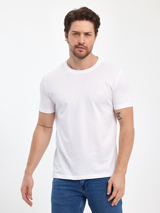 Футболки і поло Trend Collection модель TC12465WhiteFTBLK Фото
