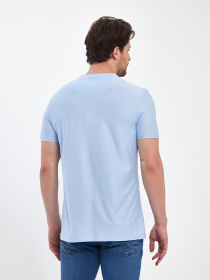 Футболки і поло Trend Collection модель TC12461BlueLightFTBLK Фото